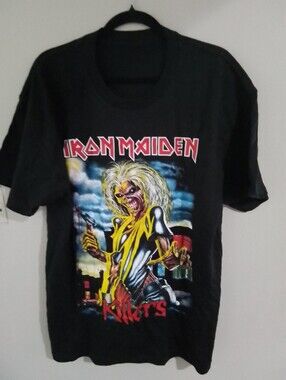Mens Black Graphic Tee - Killers Design